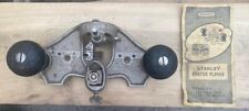 Antique Vintage Stanley No. 71 Router Plane With Instructions 1939-1941 Type 11 picture