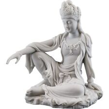 Top Collection Water & Moon Quan Yin Royal Ease Pose Statue- Buddhist Kwan Yi... picture
