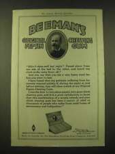 1918 Beeman's Original Pepsin Chewing Gum Ad picture
