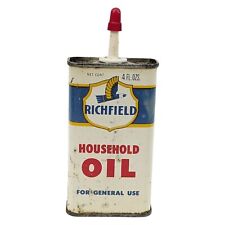 Vintage Richfield Household Oil Can / Handy Oiler  picture
