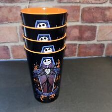 Disney The Nightmare Before Christmas Jack Skellington Set Of 4 Plastic Cups picture
