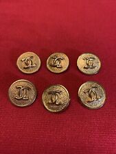 vintage chanel buttons gold picture