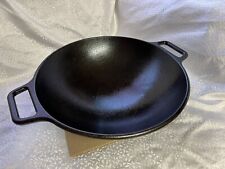 Iron Cast Lodge bold USA 74w seasoned pan - cookware 38 x 16 cm. excellent condi picture