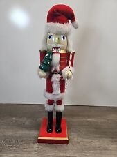 Santa Claus Nutcracker 14 And 1/2 Inches Tall picture