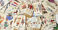 BIG LOT Vintage Sewing Patterns Lot '60's, 70's, 80's SEE PICS- Vogue & More picture