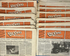 1987, Lot of 17 OLD CARS WEEKLY NEWS & MARKETPLACE, 90 Years of Oldsmobile picture