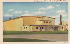 Postcard  War Department Theatre Camp Campbell KY TN  picture