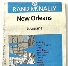 1985 Vintage New Orleans Rand McNally Street Roadmap picture