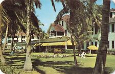 Naples Beach Hotel Naples Florida FL Chrome c1950 Postcard picture