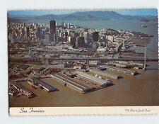 Postcard Aerial View Of San Francisco California USA picture