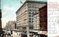 Vintage postcard - Buffalo, N. Y. Main St. looking north street view early 1900s picture