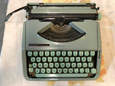 Vintage HERMES ROCKET Mini Typewriter w/Case - Mint Green picture