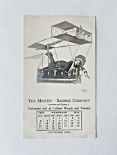 Nov 1910 Antique Calendar Postcard MARTIN-BARRISS CO Wood Dealers Cleveland OH picture