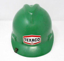 Vintage Texaco Oil Hard Hat Green picture