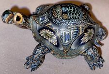 Jon Anderson Fimo Polymer Clay Baby Turtle Deco Figurine Art Sculpture 2.5