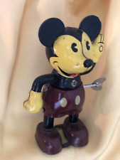 Vintage Young Epoch Disney Micky Mouse Metal Wind Up Toy 5
