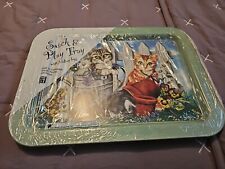 Vintage Kay Home Products Tray With Cats picture