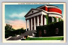 Charlottesville VA-Virginia, Rotunda, University Of Virginia, Vintage Postcard picture
