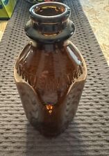 Shoemaker Dairy Amber Glass Bottle One Quart Liquid picture