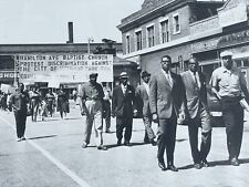 Civil Rights Protest Press Photograph Includes COA. picture