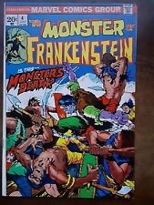 The Monster of Frankenstein #4 (July, 1973) 