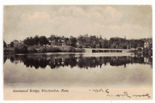 c1905 UDB PC: Panoramic View of Goodspeed Bridge – Winchendon, Massachusetts picture
