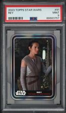 2023 TOPPS STAR WARS REY #91 PSA 9 picture