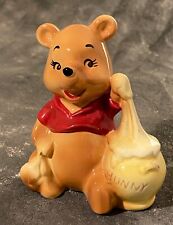 Vintage Winnie the Pooh Bear Ceramic Figurine Disney Japan Honey Hunny Pot  picture