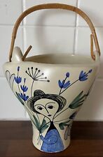 Kupittaan Savi Vase Laila Zink LZ / EH VERY RARE Vintage Made In Finland Signed picture
