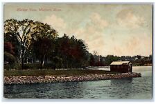 1909 Harbor View Lake Houses Riverside Trees Westport Connecticut CT Postcard picture