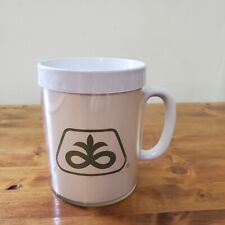 Vintage Pioneer Seed Thermo Serve Green Coffee Cups Farm picture