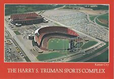 Kansas City Royals and Chiefs Harry S Truman Sports Complex Stadium Postcard picture