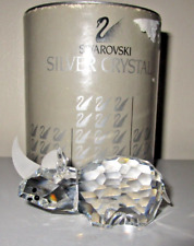 Swarovski Crystal Figurine Rhinoceros Rhino 117900 Mint + Box MIB 3
