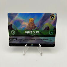 KUZCO'S PALACE HOME OF EMPEROR DISNEY LORCANA INKLANDS ENCHANTED FOIL #213/204 picture