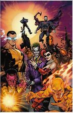DC Villains - Jason Metcalf - SIGNED - Art Print - Harley Quinn Joker Black Adam picture