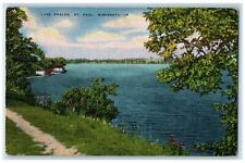 c1940's Lake Phalen at Phalen Park St. Paul Minnesota MN Vintage Postcard picture