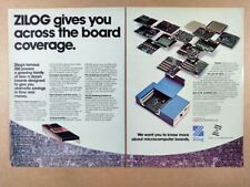 1979 Zilog Z80-MCB Microcomputer Boards vintage print Ad picture