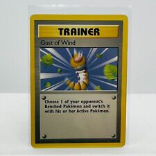 Pokémon Gust of Wind 93/102 Base Set Unlimited Pokemon 1999 WOTC Common Card NM picture