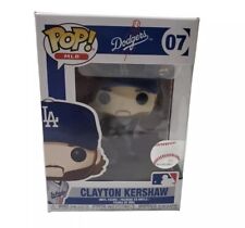 Funko Pop Clayton Kershaw #07 Figurine MLB Gray Away Jersey Dodgers picture