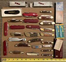 Boker Tree Brand Classic 200 German Knife Case XX Swiss Army 200th Old Timer LOT picture