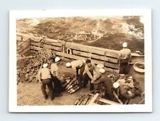 Wd3  Original Photo Korean War 1950's US Navy Ship  loading ammunition 091a picture