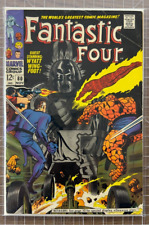 Fantastic Four #80 Nice Silver Age Superhero Vintage Marvel Comic 1968 4.5-5.5 picture