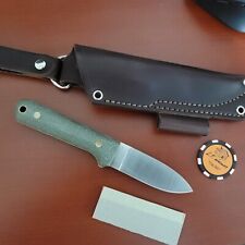 LT WRIGHT NEXT GEN 3V FIXED BLADE Green TeroTuf Scales Yellow Liners Blade Show picture
