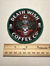 DEATH WISH COFFEE CO DIA DE LOS MUERTOS PATCH - NEW picture