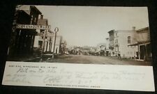 Early Main Street View of Winneconne Wisconsin Vintage Postcard picture