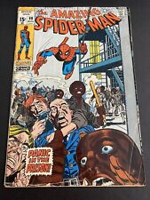Amazing Spider-Man 99, Panic In The Prison Romita, Lee G/VG-VG Silver Age 1971 picture