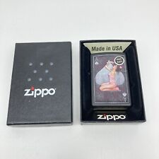 Genuine Zippo Lighter - Ace of Pink - New picture