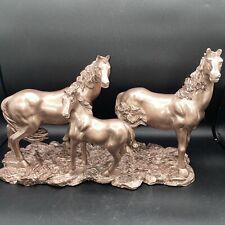 Vtg  Metallic brown stallions 14 inches long ( Must Read) picture