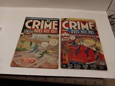 Crime Does Not Pay #69 (Mid-Grade) & 82 (Low Grade) 1948 Lev Gleason picture