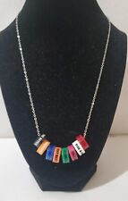 NEW Carnival Cruise ~ Set of 8~ EFFY Jewelry FUN BARRELS & Chain NECKLACE picture